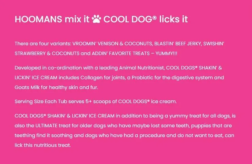 Cool Dogs Ice Cream product