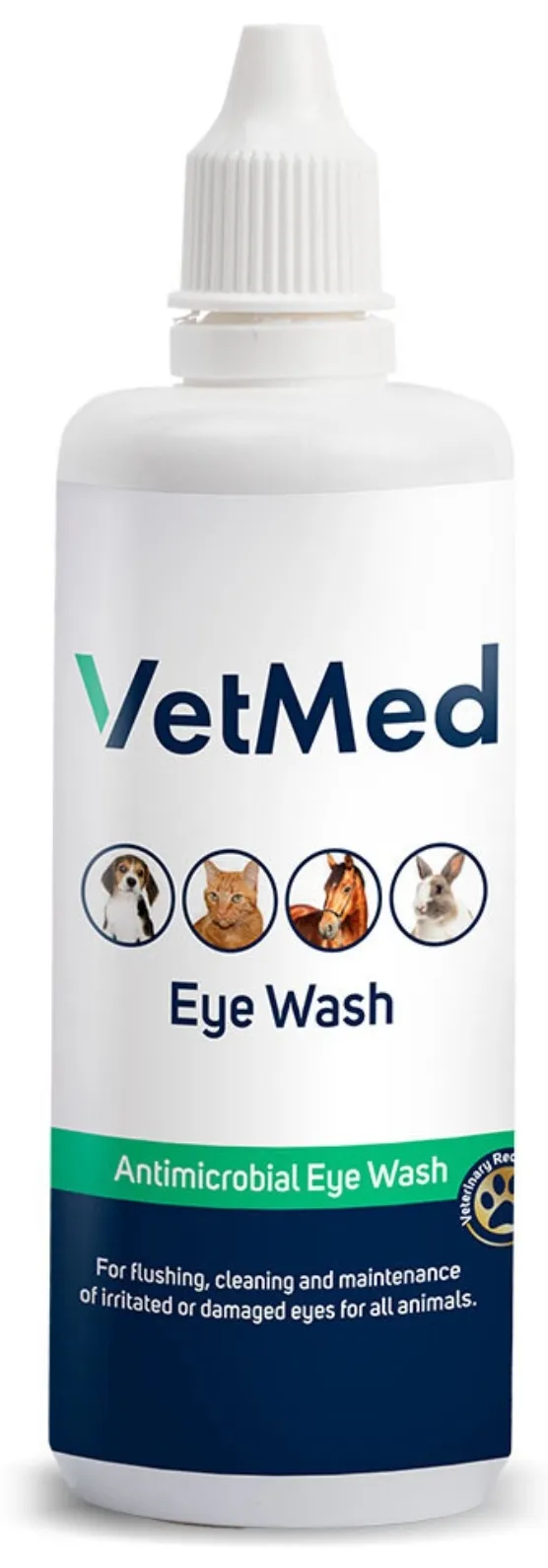 Antimicrobial Eye Wash - gentle cleansing solution for pets