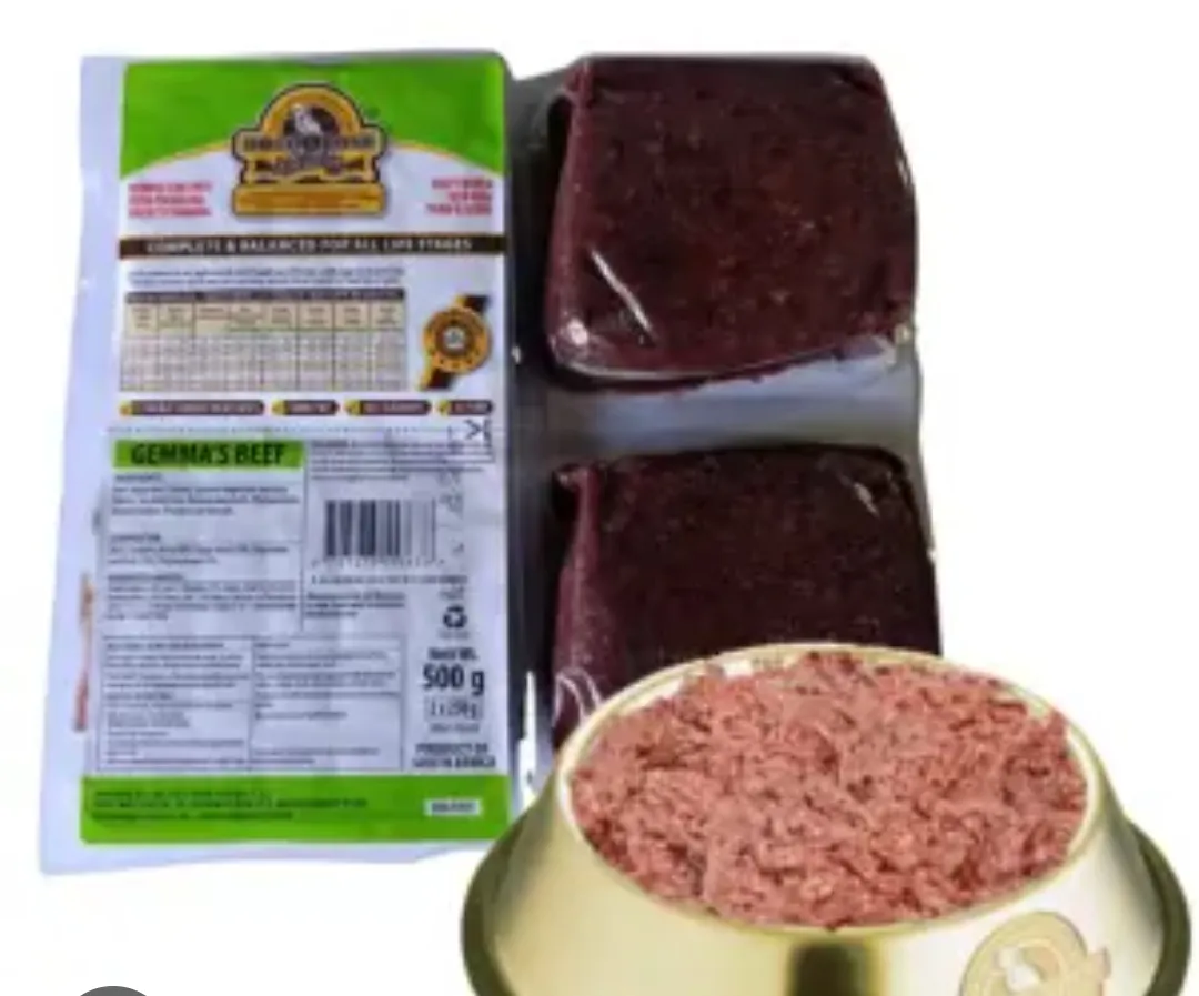 Doggobone Gemma Beef raw dog food