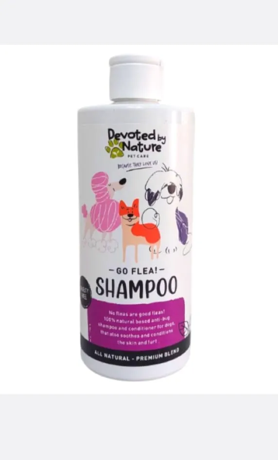 Go Flea Shampoo - natural flea repellent shampoo for dogs