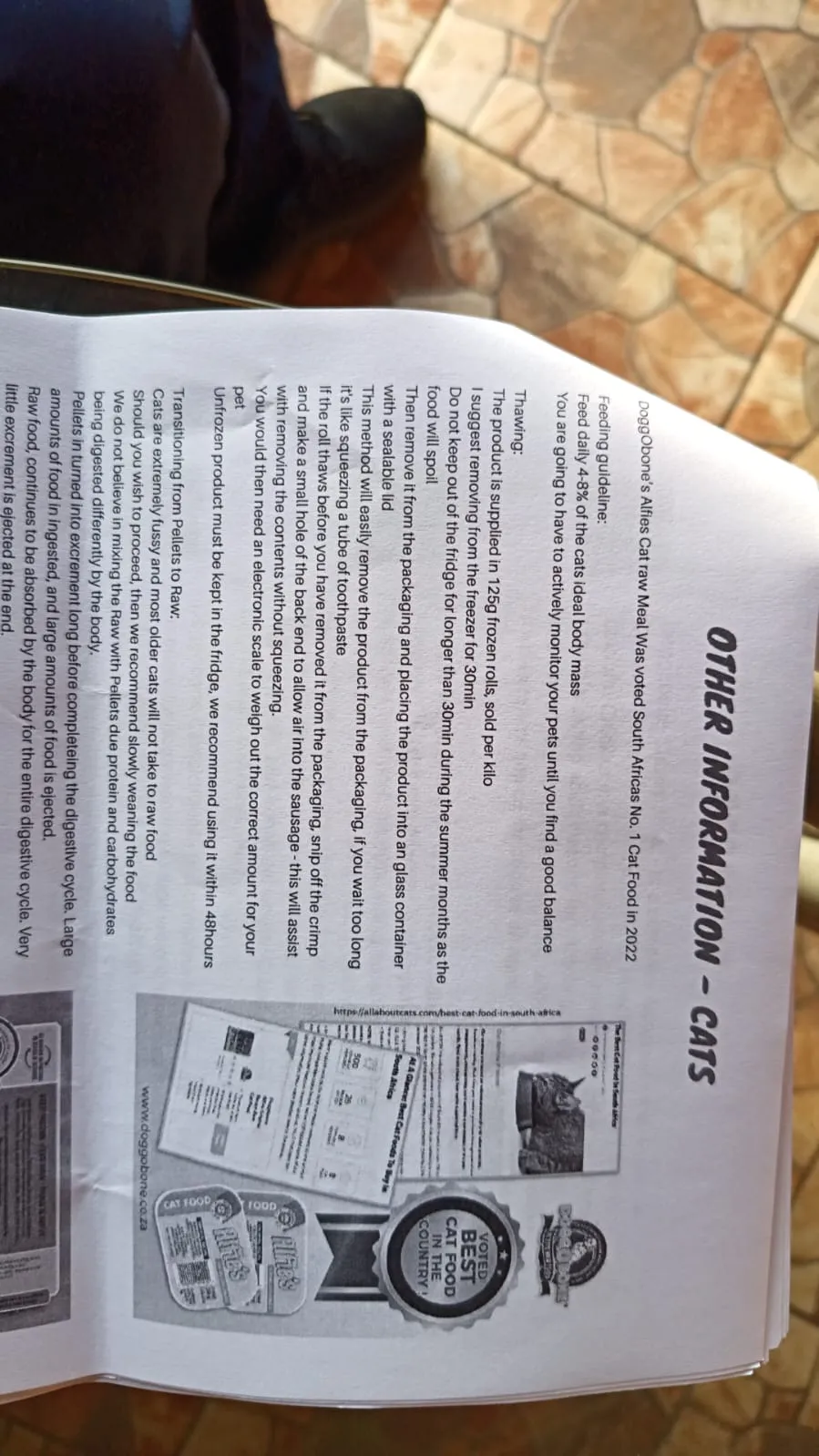 Doggobone Classic chicken raw dog food