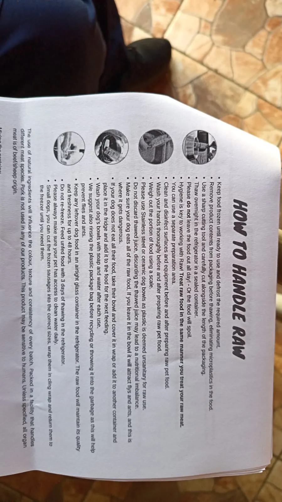 Doggobone Gemma Beef raw dog food