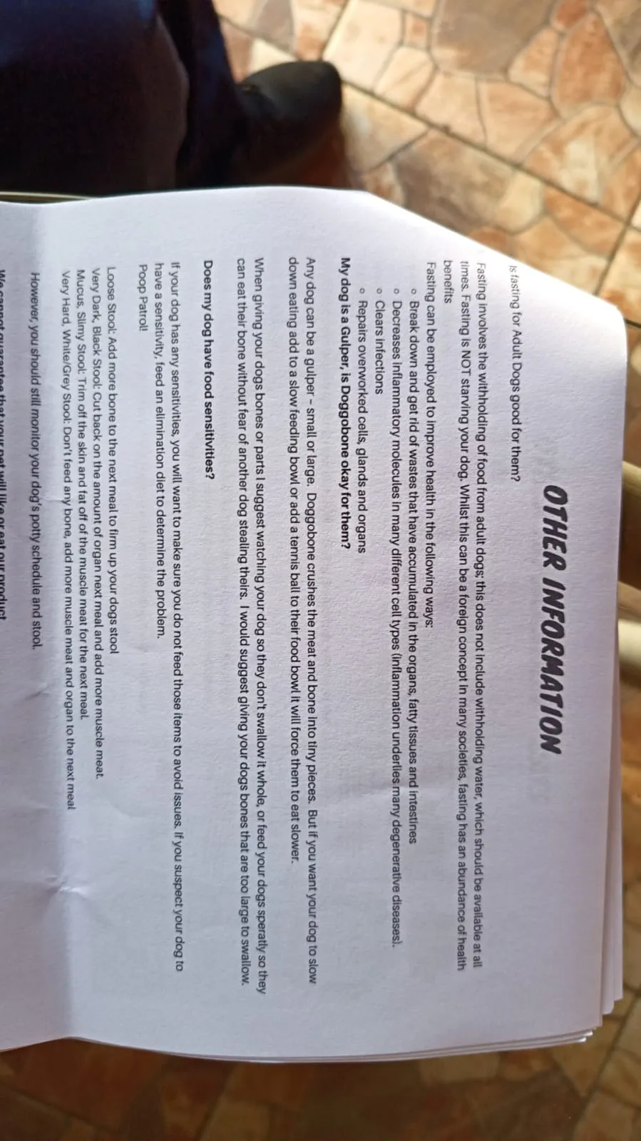 Doggobone Turkey raw dog food